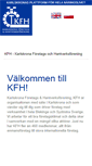 Mobile Screenshot of kfh.se